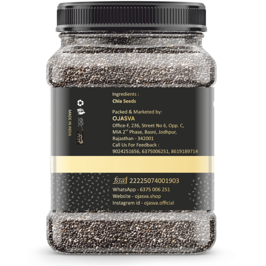 Raw Chia Seeds | Superfood for Weight Loss & Digestion | 250g | High Fiber 2