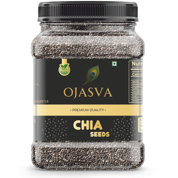 Raw Chia Seeds | Superfood for Weight Loss & Digestion | 250g | High Fiber