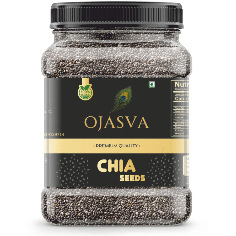 Raw Chia Seeds | Superfood for Weight Loss & Digestion | 250g | High Fiber