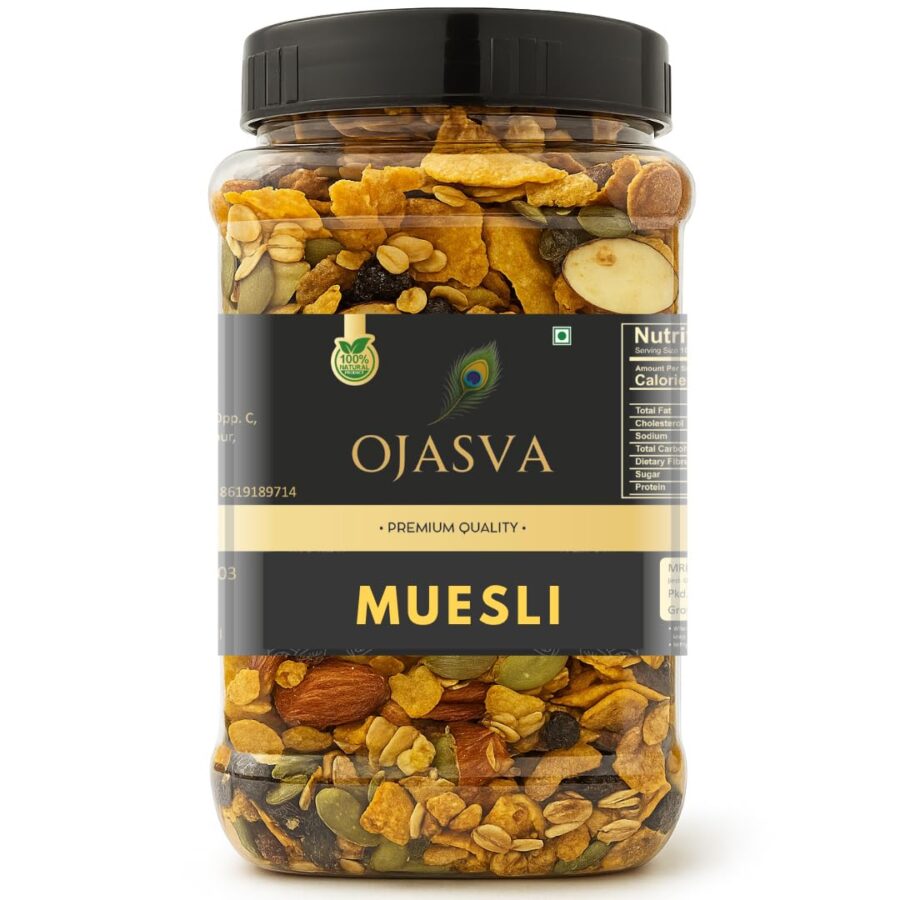 Ojasva Muesli Crunchy Almonds, Raisins & Honey