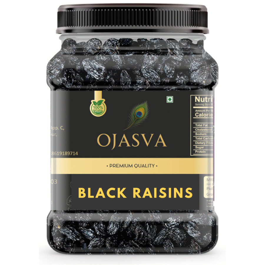 Ojasva Seedless Black Raisins